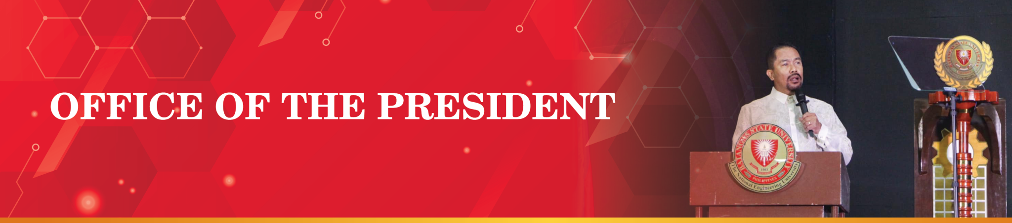 Office of the University President Header