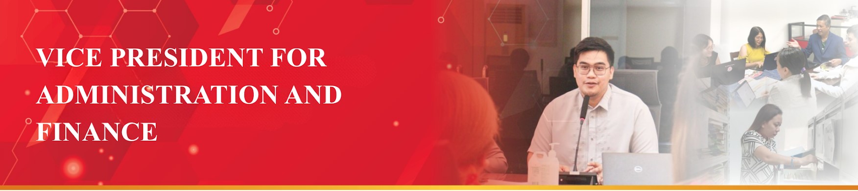 Office of the Vice President of Administration and Finance Header