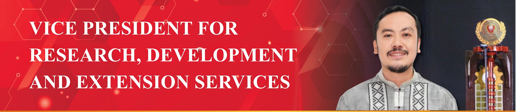 Office of the Vice President of Research Development and Extension Services Header